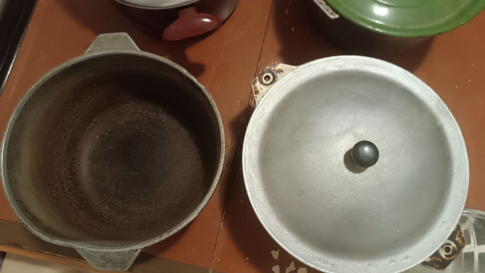 Alumin qozonla. 3 ta 8 litr