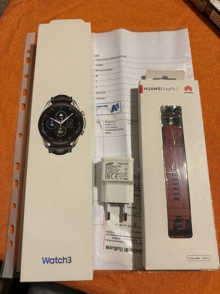 Продавам Samsung Galaxy Watch 3 45mm LTE