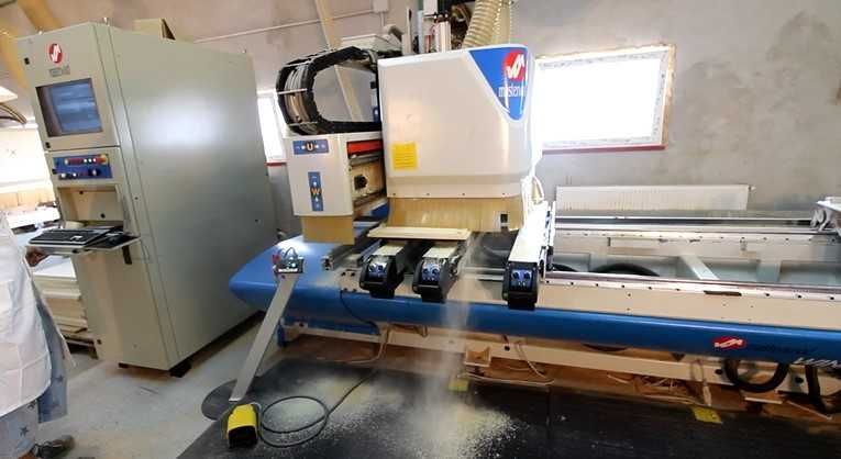 CNC Masterwood Winner 3.2 pentru Lemn cu doar 9000 ore de functionare.