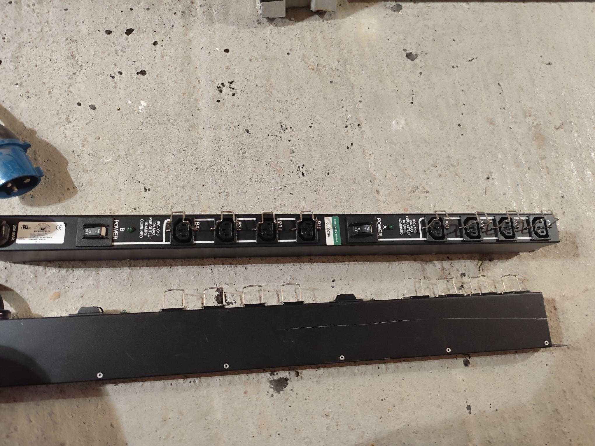 PDU rack Spectrum Control 2x4 C13, max30Ah