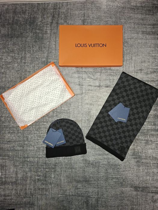Set Căciulă și Fular Louis Vuitton