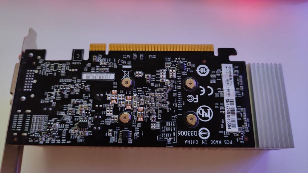 Gigabyte1030 2 гига