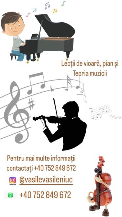 Meditatii vioara, pian, si teoria muzicii