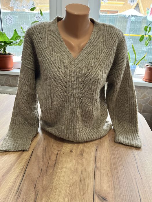 Pulover dama Sevenday cu putin fir auriu