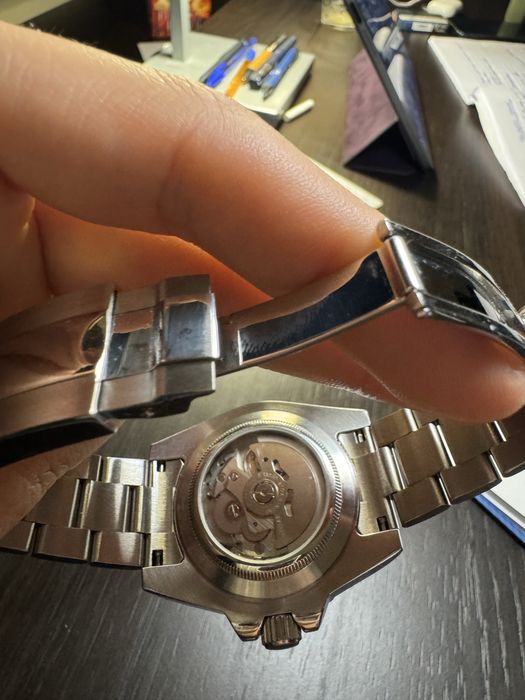 Seiko Mod Rolex Batman GMT