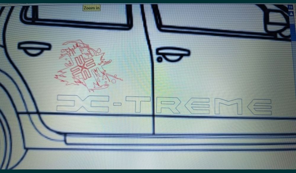 Set stickere Dacia Duster X-treme/Adventure