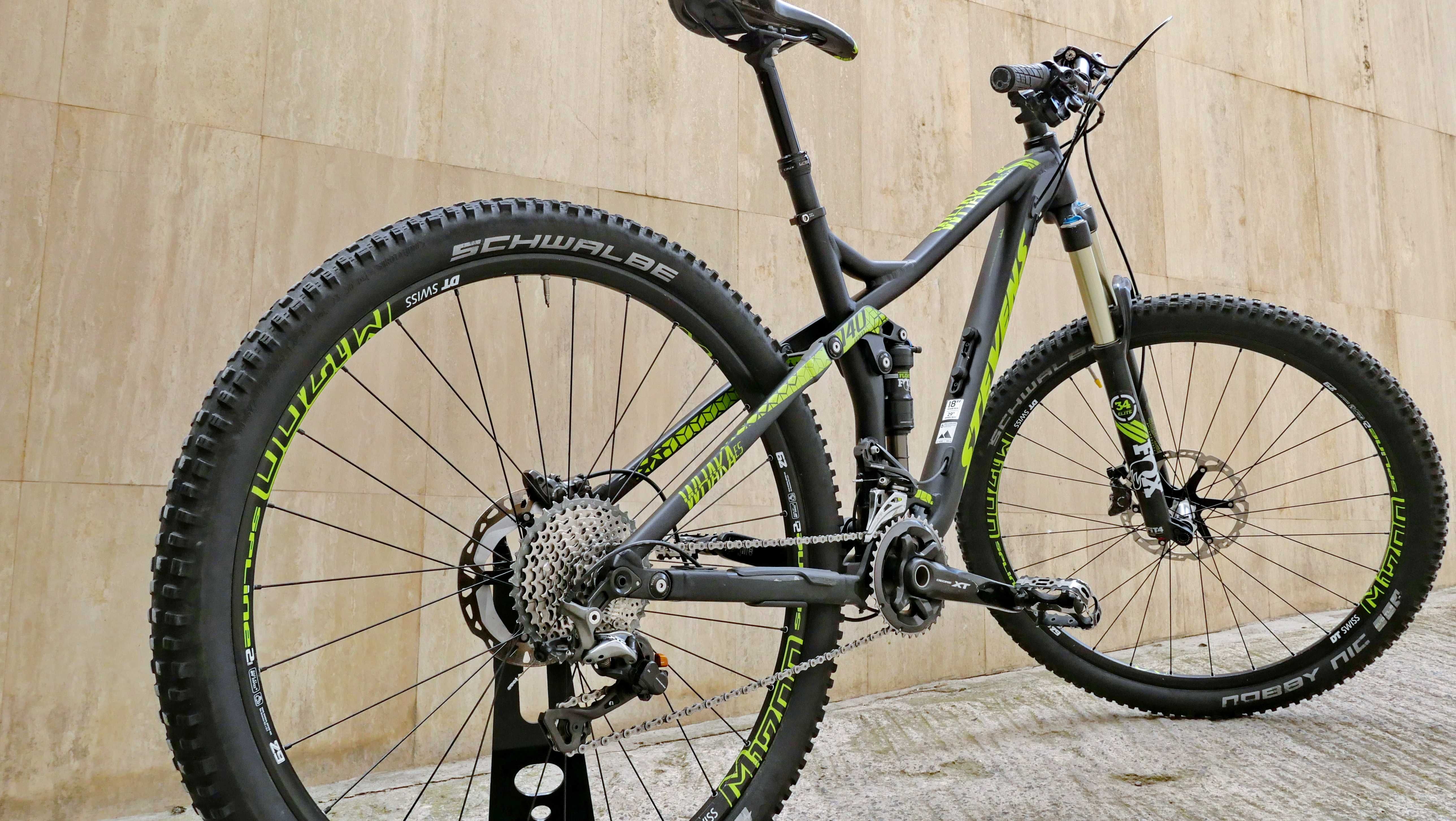 Stevens Whaka, 29 M, FOX 34 Elite, 140 ход, 2x 11 Deore XT-XTR