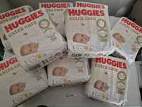 Set 9 Scutece Huggies Extra Care nr.1