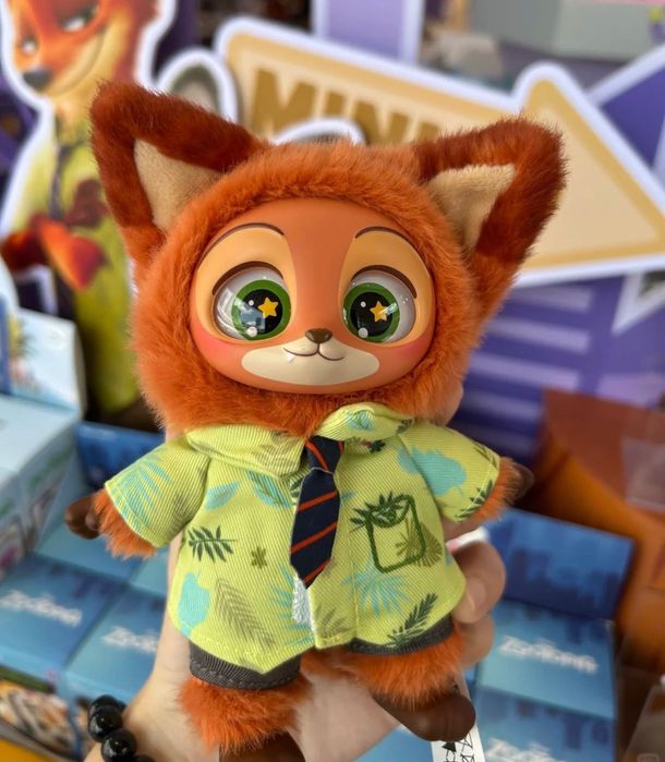 Блайнд бокс персонажи Зверополиса, Zootopia оригинал от Miniso