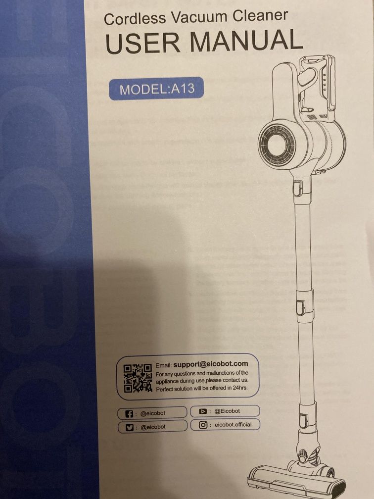 Aspirator Eicobot A13 nou