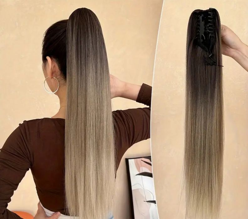 Рокля блестяща златна