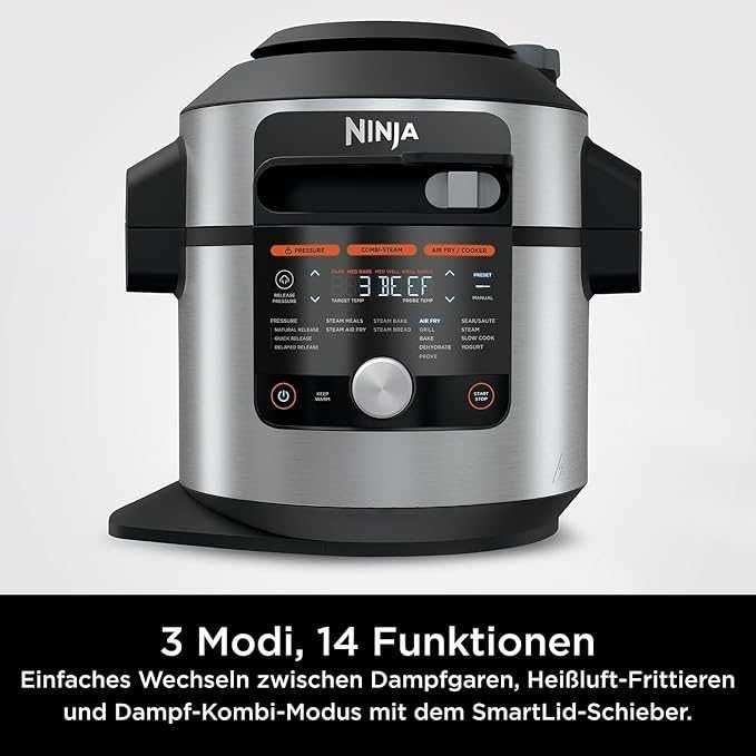 Myлтиĸyĸъp Ninja Foodi МАХ OL750EU SmartLid Multicooker 14-в-1 7.5L
