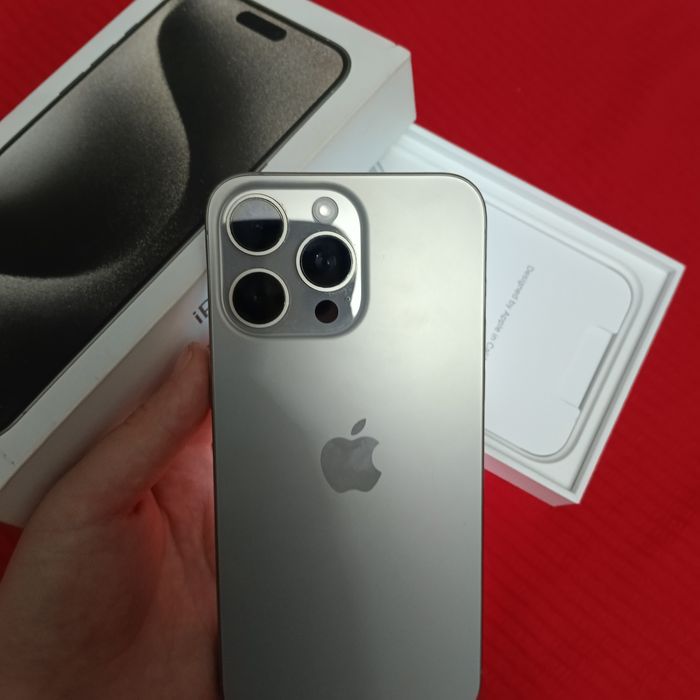 Iphone 15 pro max (DUAL SIM) 88% 256GB