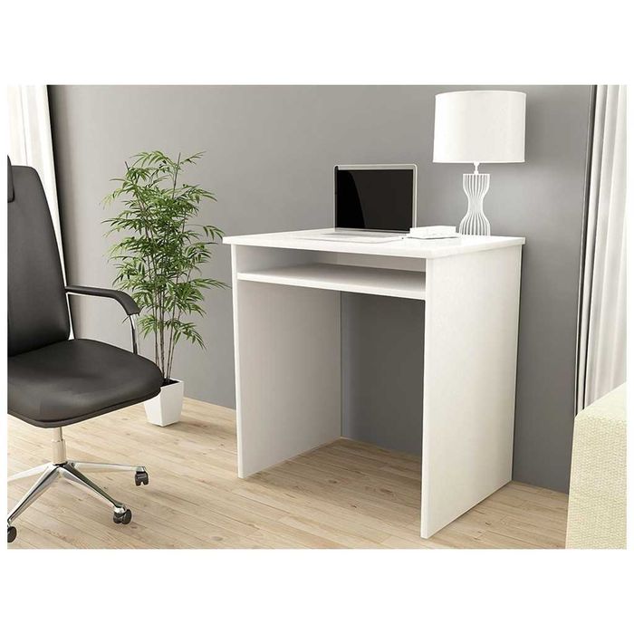 Birou calculator alb 68 cm