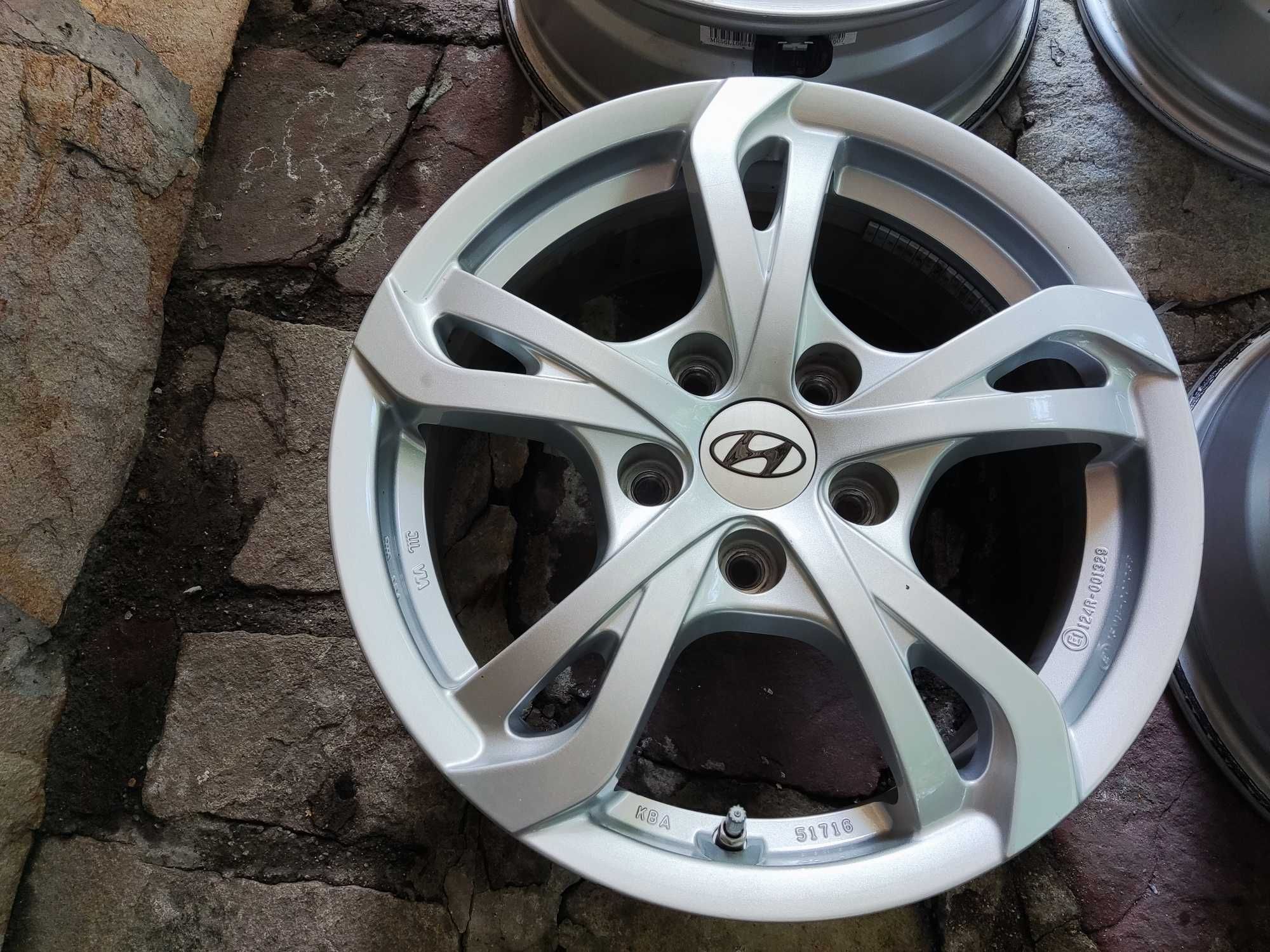 Hyundai 16 цoла 5х114,3 алуминиеви лeти джaнти за Хюндай 5x114,3