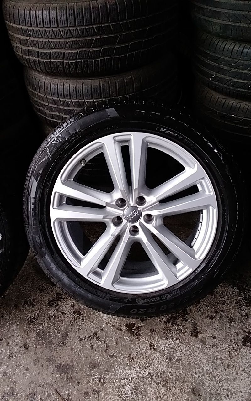 Set 4 Jante Aluminiu 5x112 R20 Originale Audi Q7