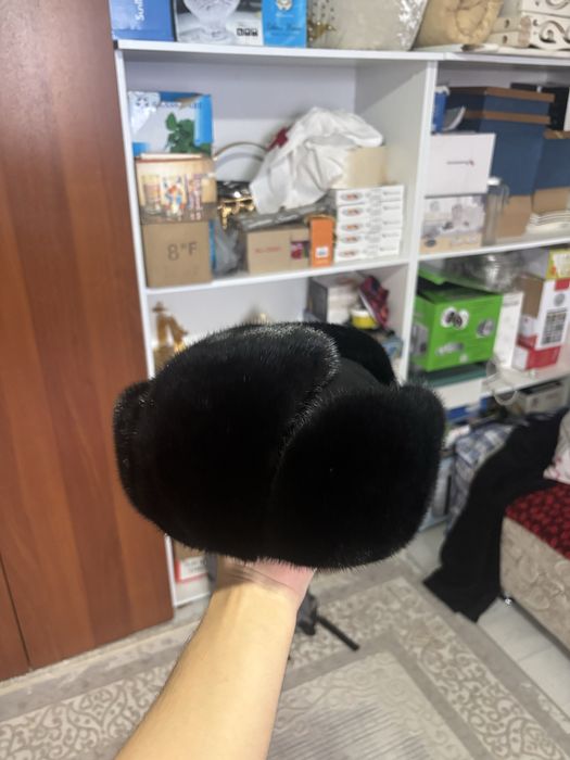 Норковый шапка новый