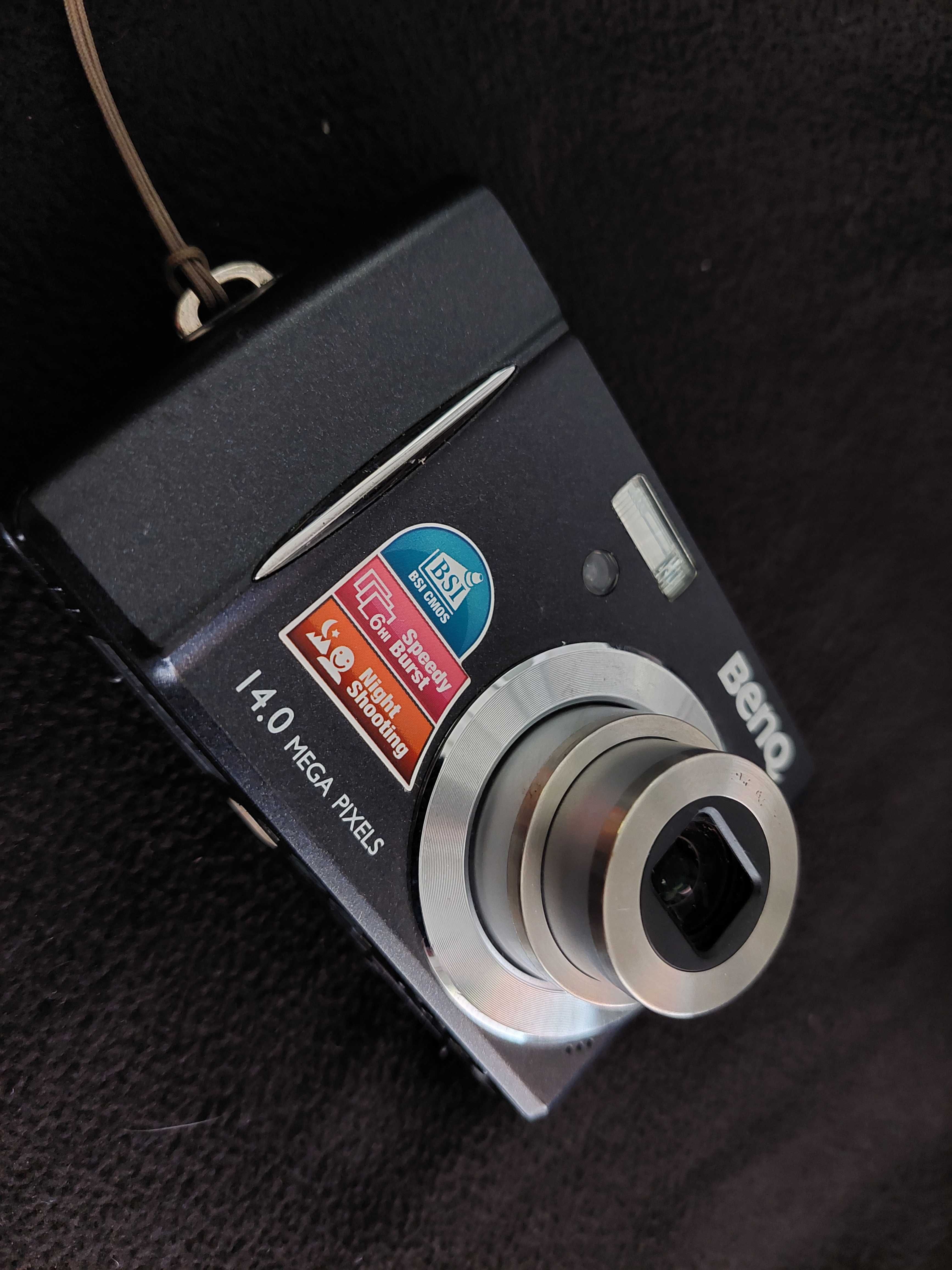 Aparat camera foto video digital BenQ C1430 14MP Black Old