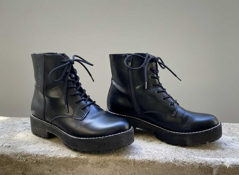 Дамски кожени боти S.Oliver