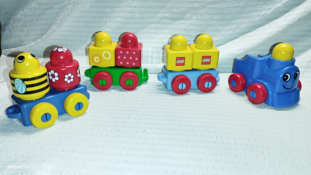 Tren duplo cu piese mari