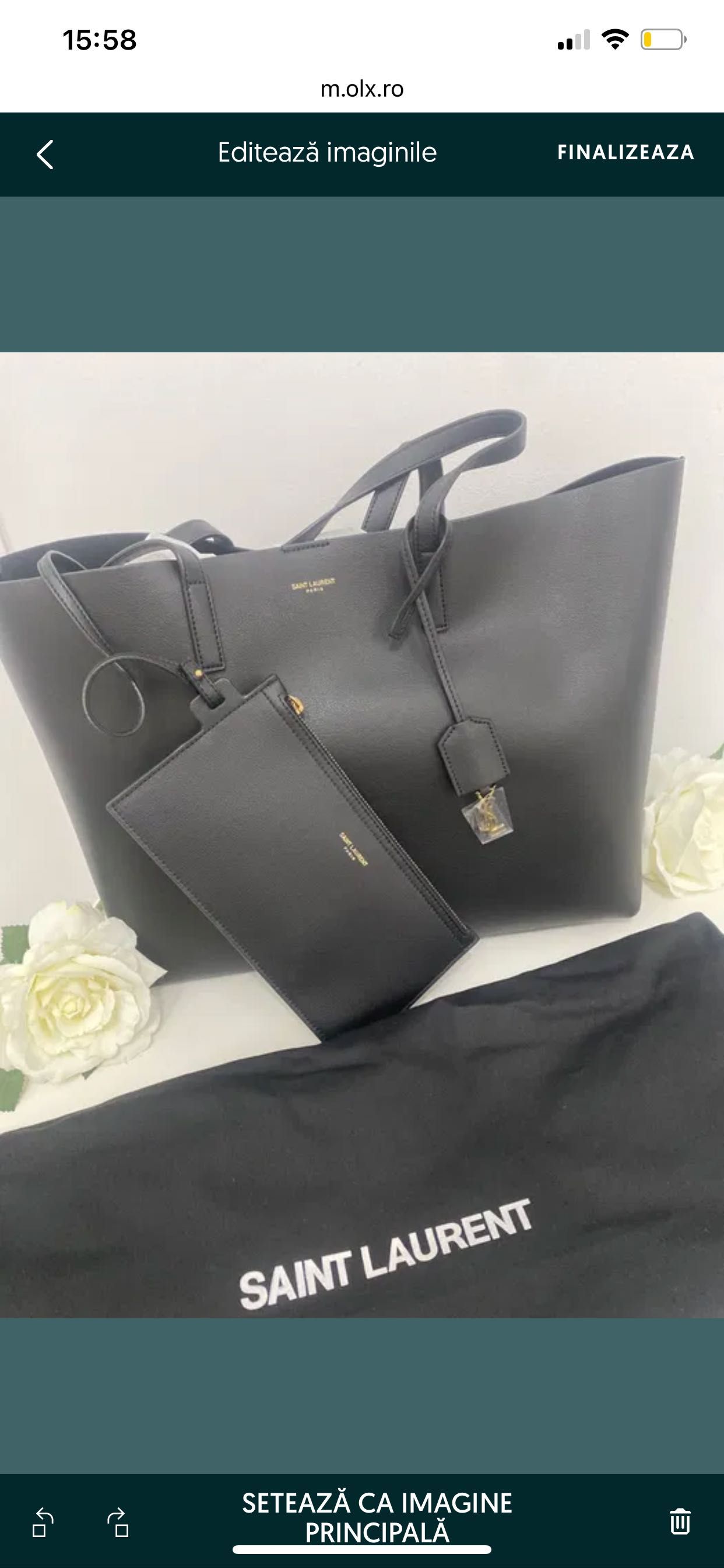 Geanta Yves Saint Laurent - produs autentic