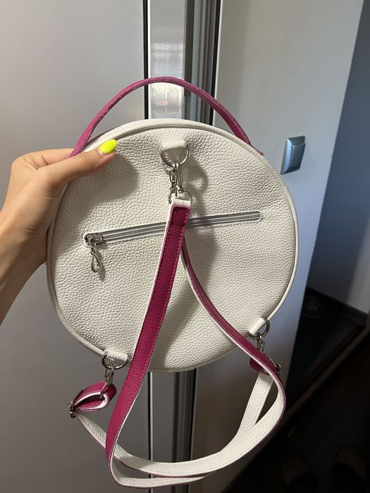 Нова Дамска чанта/раница естествена кожа