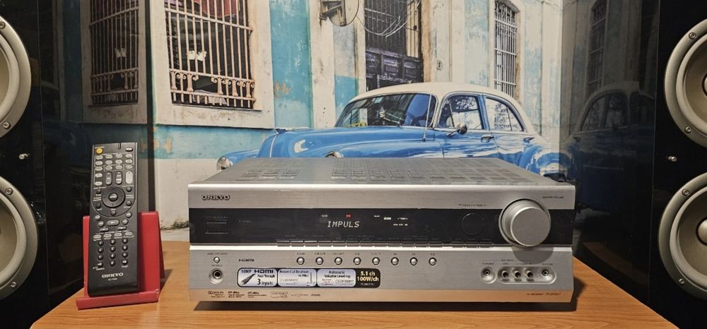 Onkyo TX SR 307 cu HDMI amplificator statie amplituner receiver