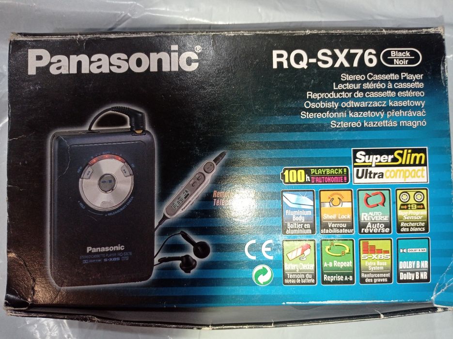 Кассетный аудиоплейер Panasonic