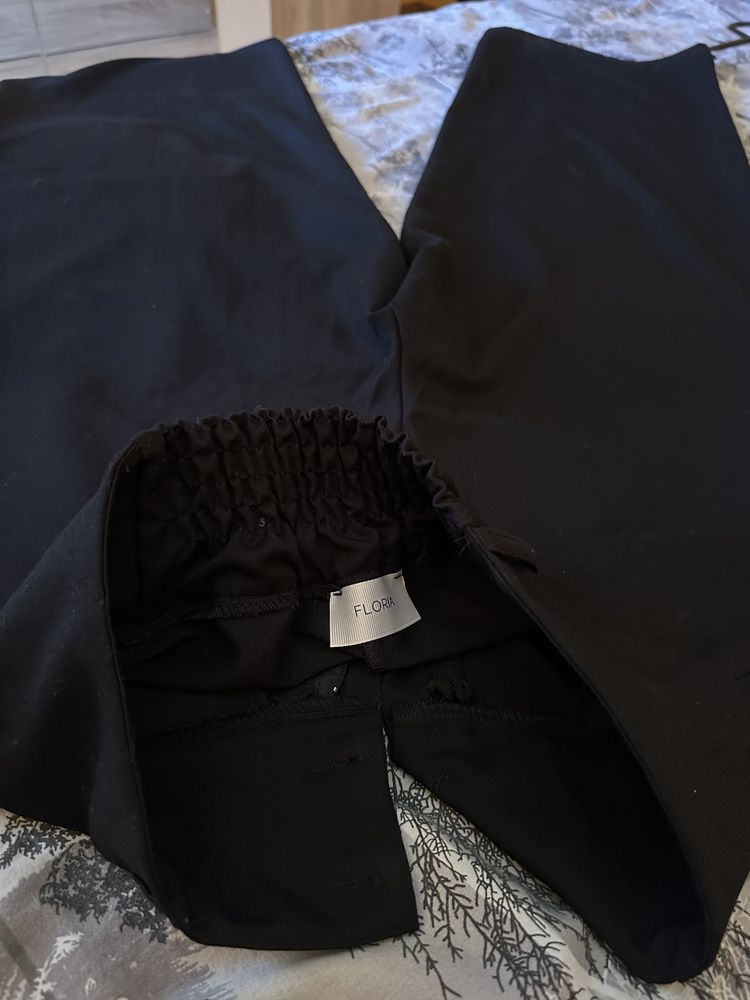 Дамски официален черен панталон