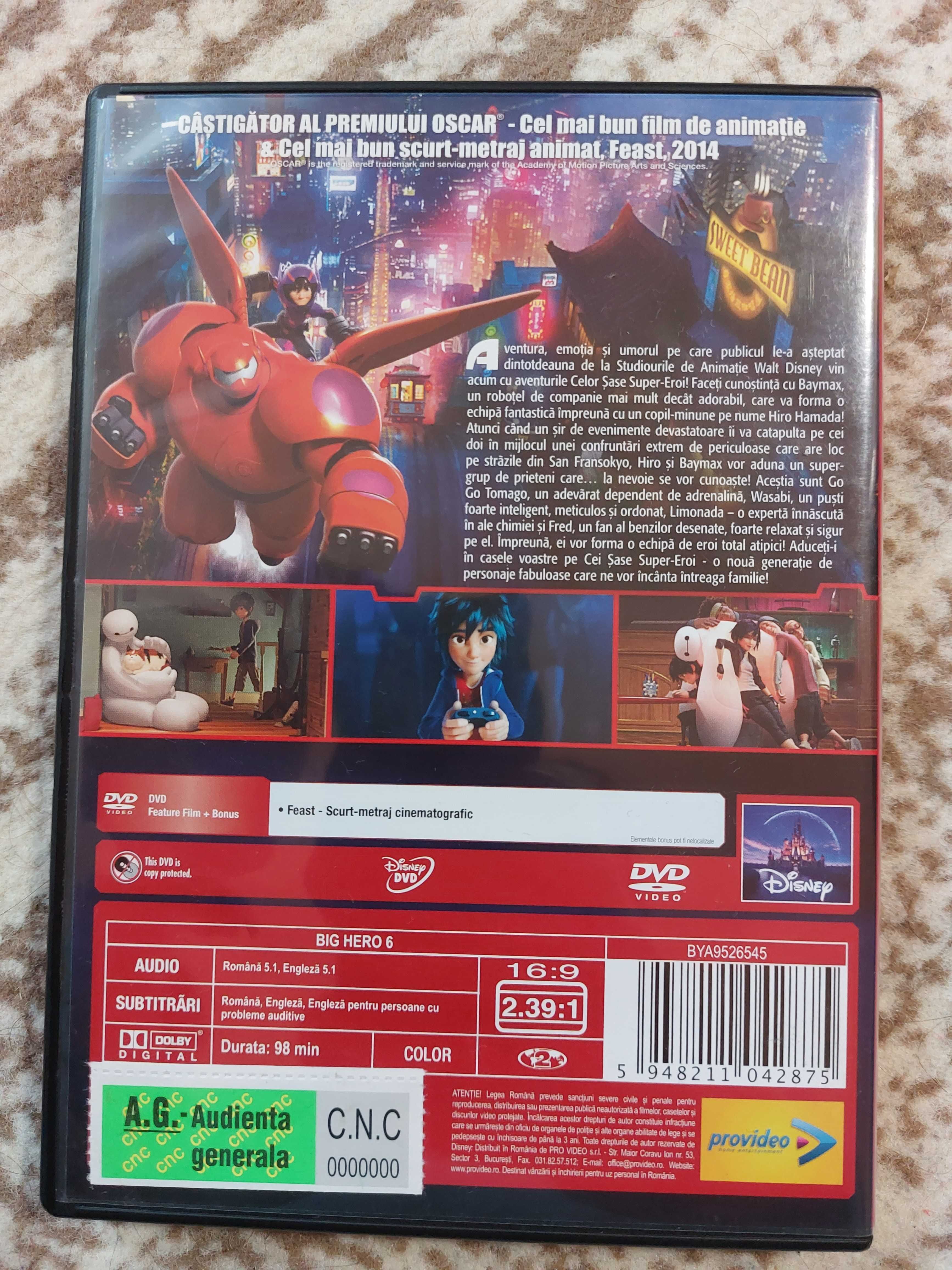 DVD - Cei 6 super eroi