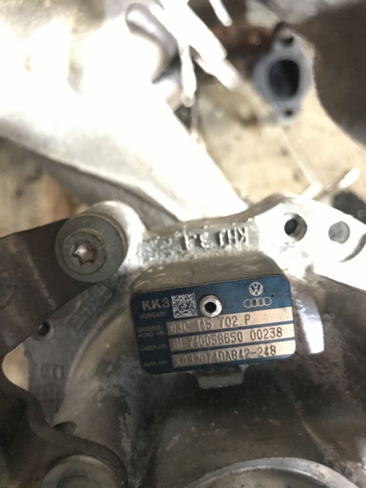 Турбо фолксваген 1.4 тфси 160кс vw 1.4 tfsi 160ks
