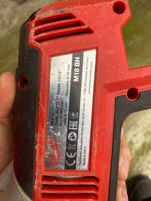 Rotopercutor impact milwaukee