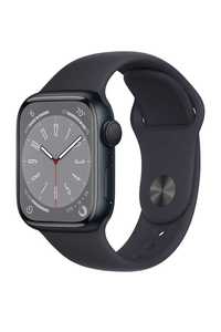 APPLE Watch Series 8, GPS, 45mm Midnight Aluminium Case, Midnight Spor