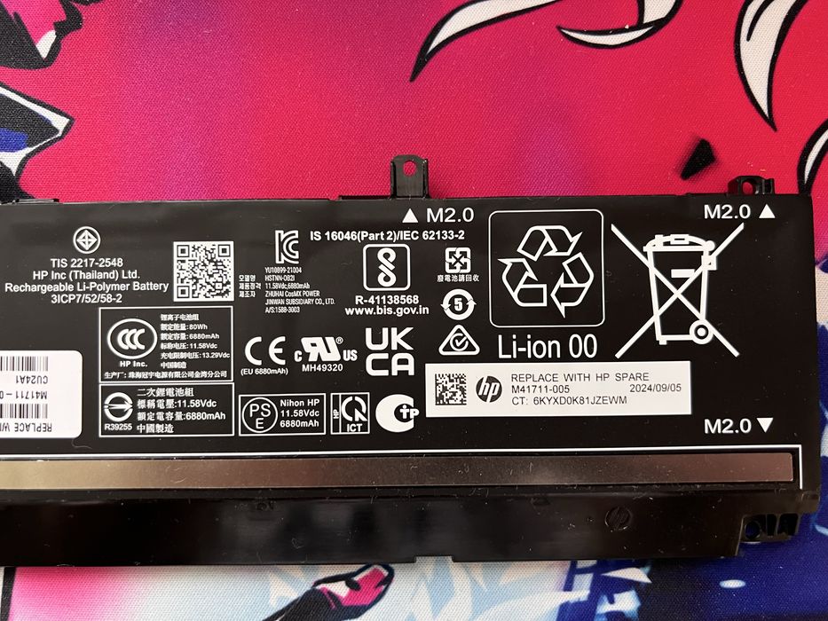 Baterie Laptop HP WK06XL 11.8v 83KW Originala nefolosit!