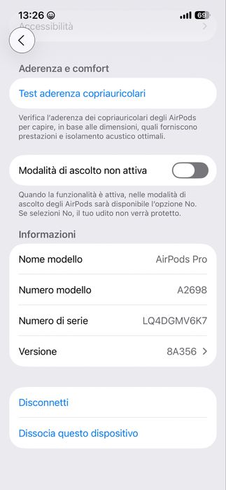 Casti APPLE AIRPODS PRO 2 cu carcasa incarcare  megasafe