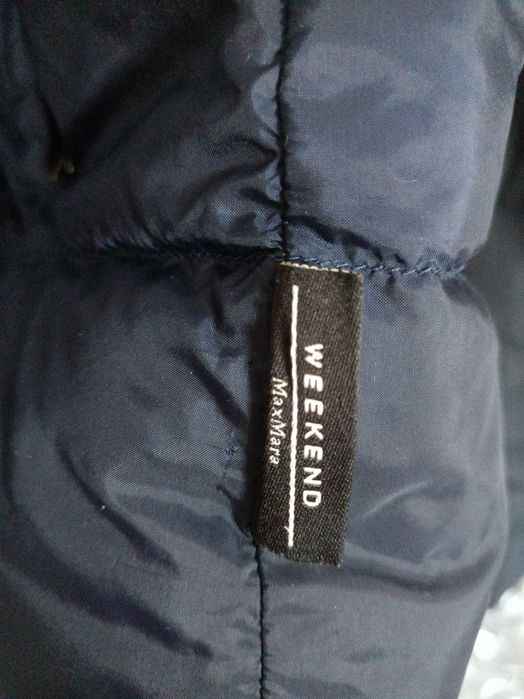 Giaca Max Mara originală, cu glugă , față dublă, cu puf moale, M