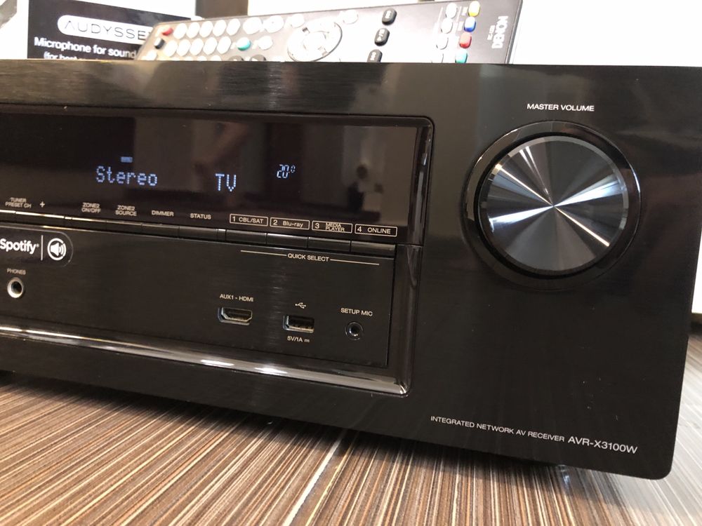 Denon AVR-X3100 Bluetooth Wi-Fi