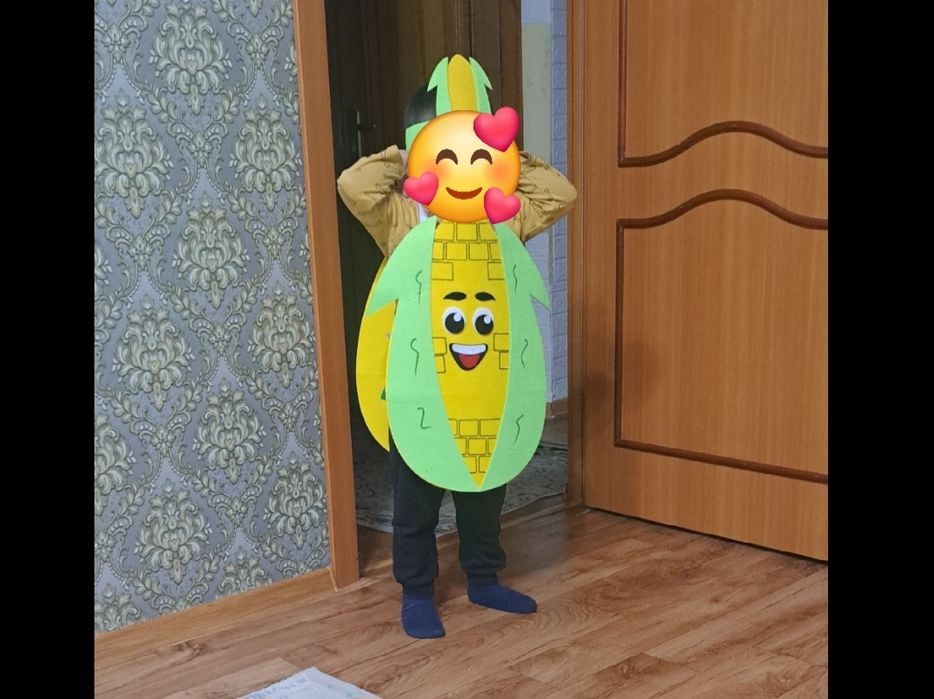 Костюм кукурузы на осенний бал