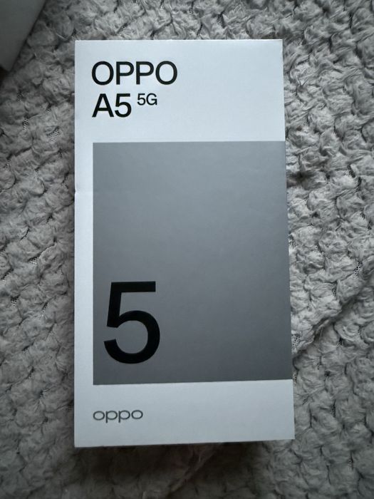 Чисто нов OPPO A5 5G – 128GB, Бял