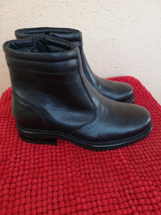 Ghete bărbați nr 42 piele cu blana Go Soft