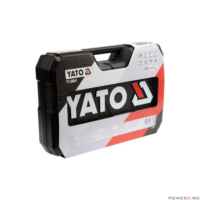 Trusa YATO XXL 216pcs Chei Fixe Tubulare