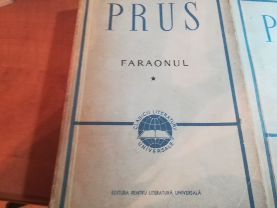 Bolesław Prus-,,Faraonul"-Editura pentru Literatura Universala-1954