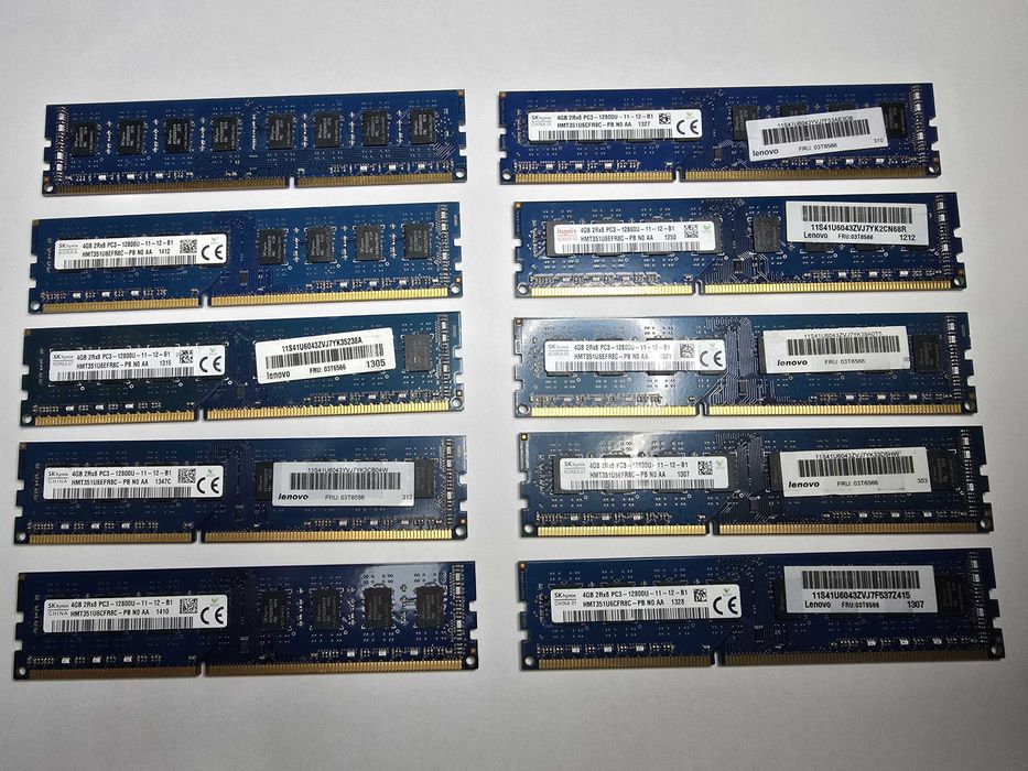 Memorie RAM desktop Hynix 4GB PC3-12800U DDR3 1600MHz