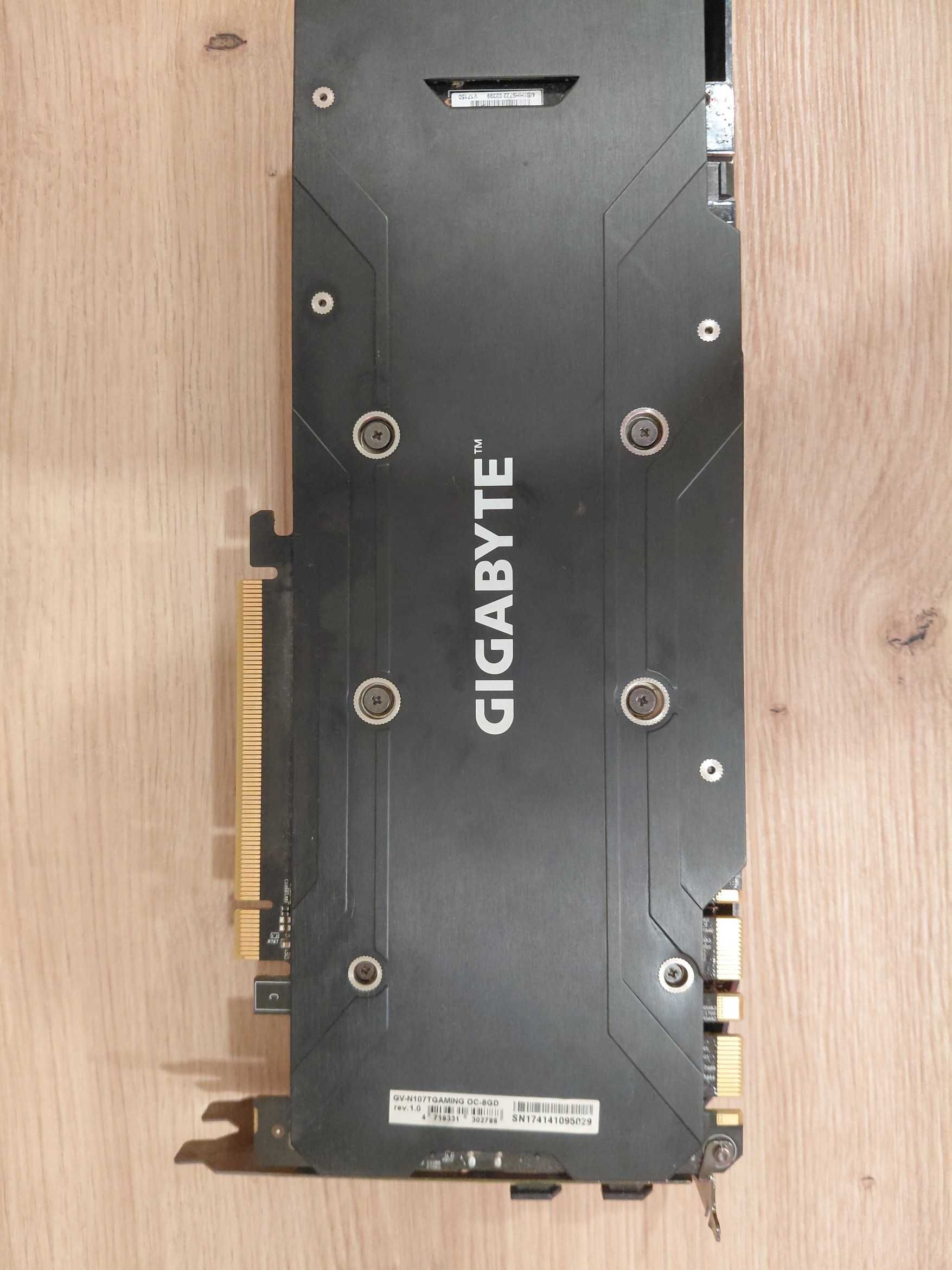 Gigabyte GTX 1070 Ti 8GB – отлично състояние, само за гейминг