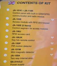 Centrala alarma hibrida Kit JA 101K GSM/GPRS