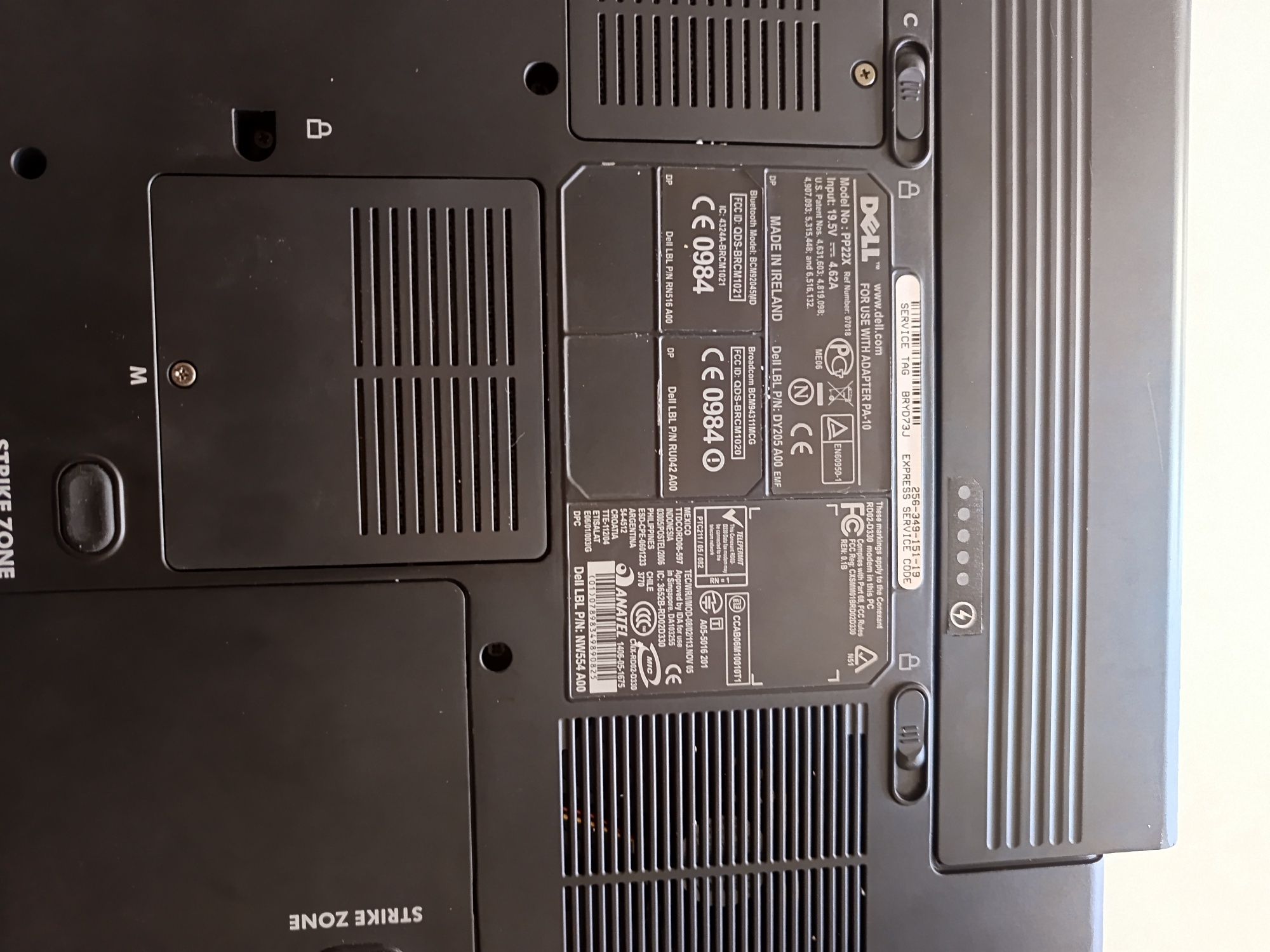 Laptop  dell vostro 1720 si hp dv7