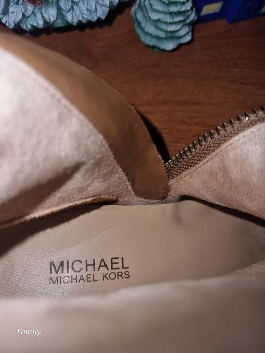 Michael kors Дамски ботуши, чизми, велур.