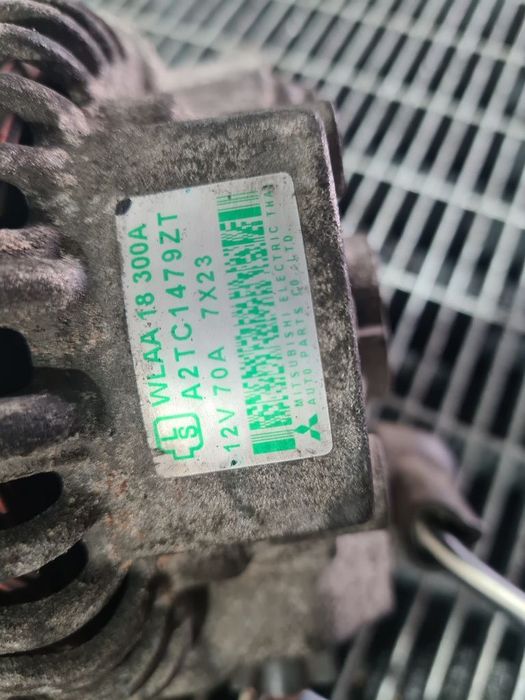 Alternator Mazda BT - 50 2.5 D 2006 - 2008 143CP 2499CC WLAA (907) Diesel WLAA18300A