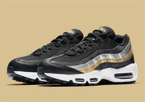 Nike Air Max 95 Metallic Gold + Silver BQ4554-001
