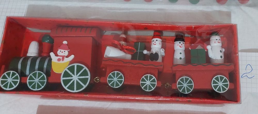 Trenuleț lemn jucărie